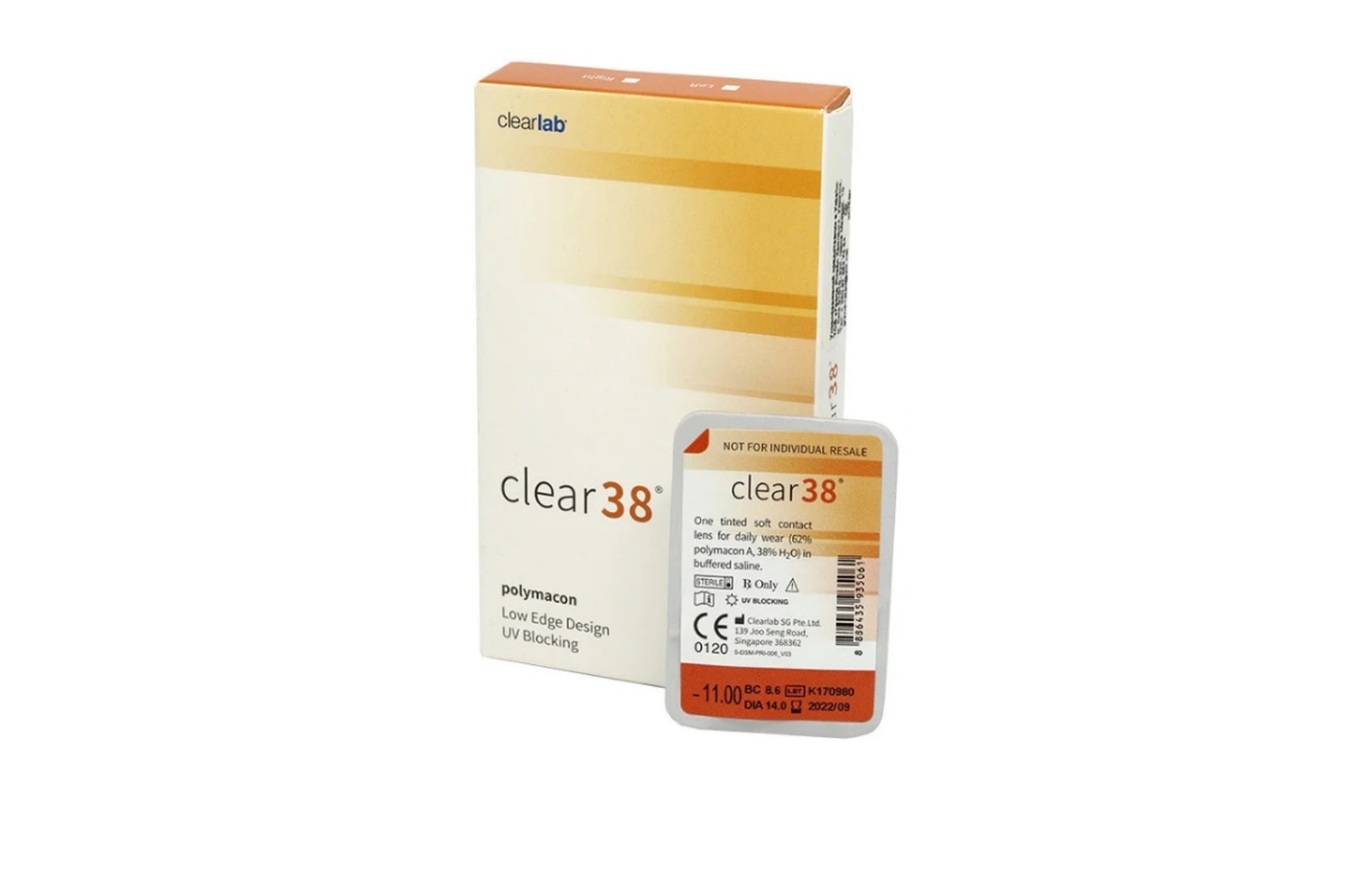 ClearLab Clear 38 уп. 6шт