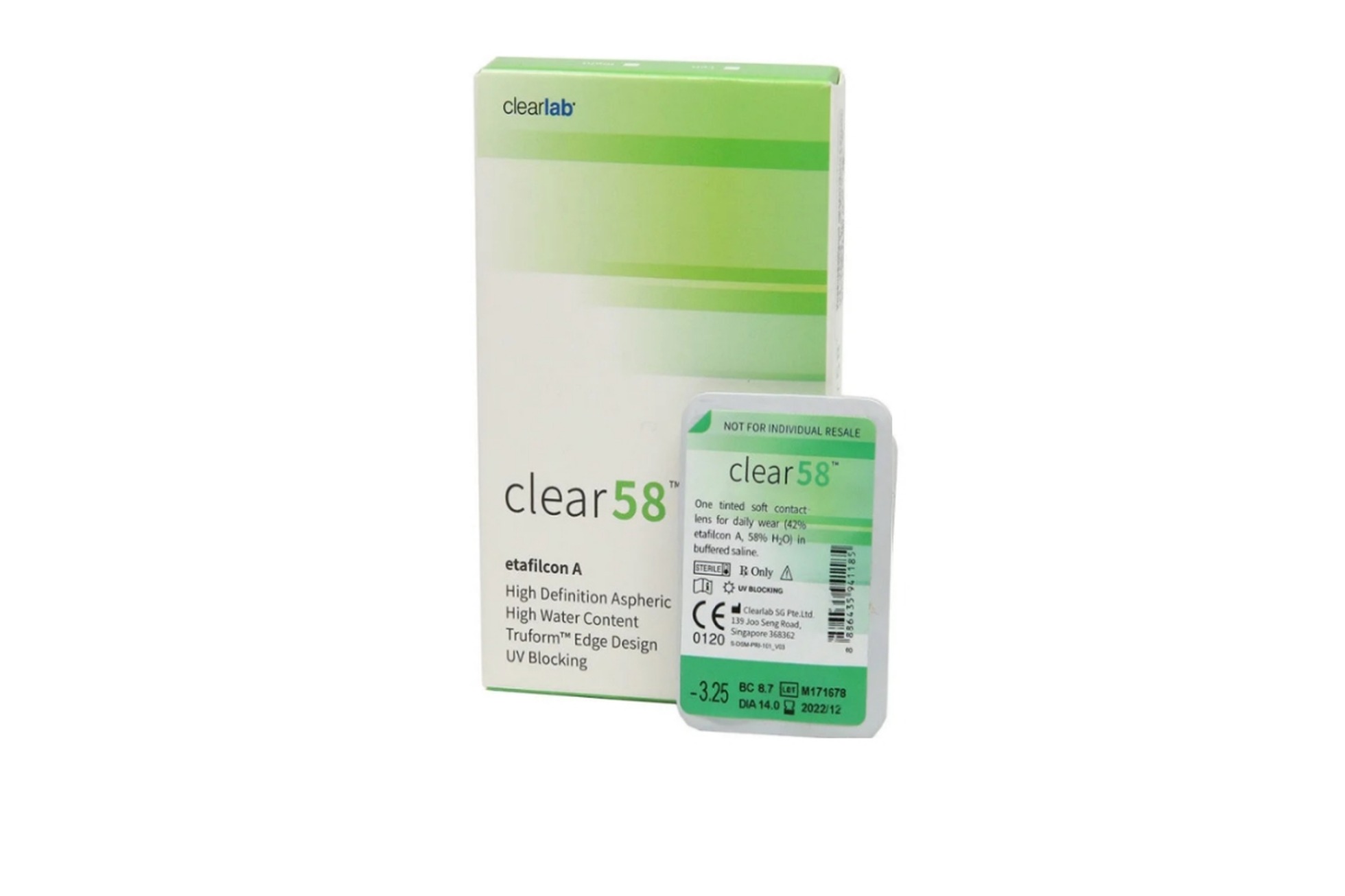 ClearLab Clear 58 уп. 6шт